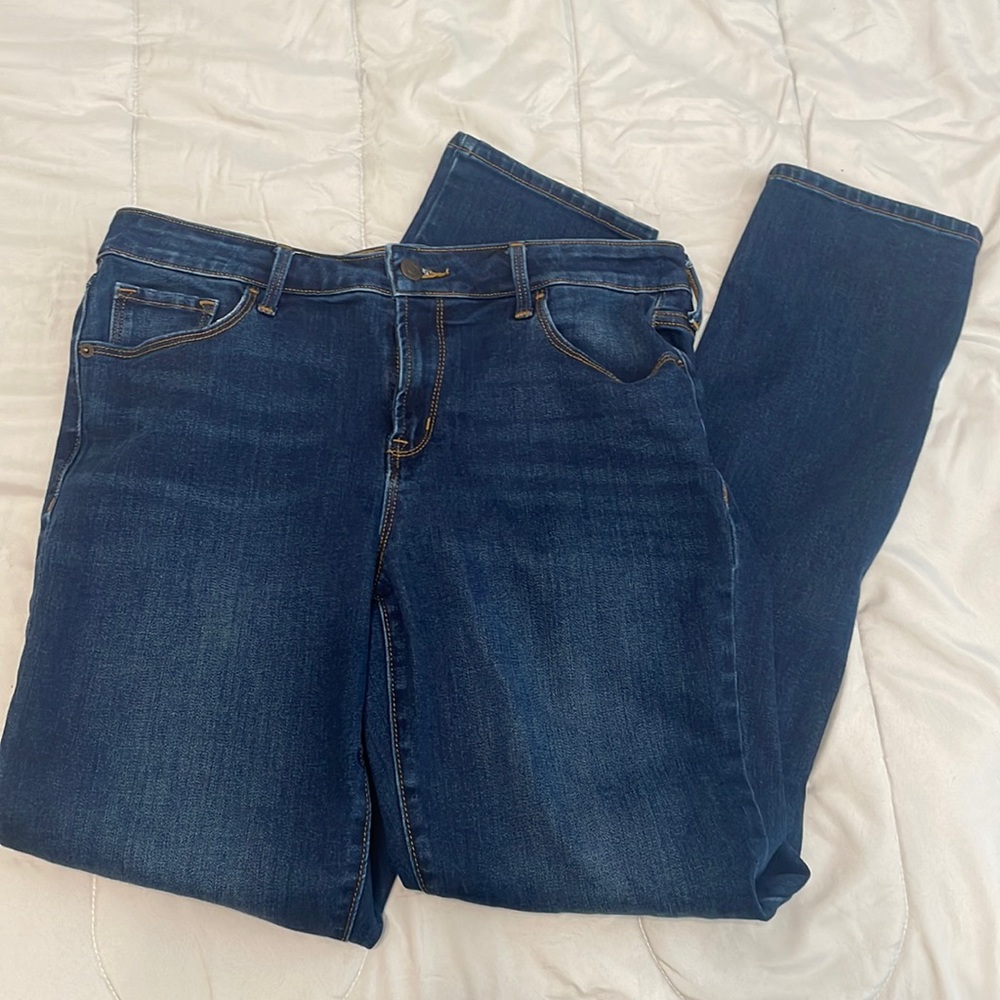 Old Navy Power Slim Straight Jeans- Size 12 Long